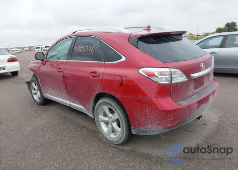 2012 Lexus Rx 350 z USA, uszkodzony, nr VIN 2T2BK1BA7CC135237